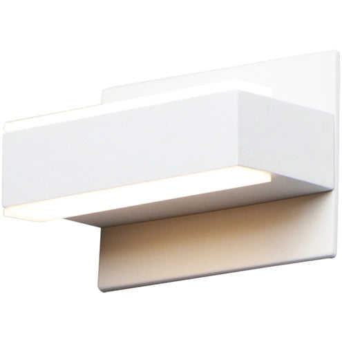 ET2 Contemporary Lighting E23210-90WT 7" Omni Integrated LED Wall Sconce Contemporary Light - Finish: White