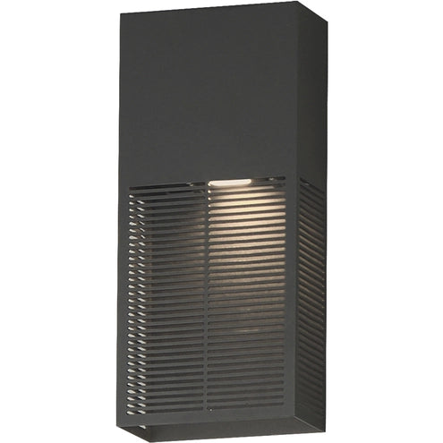 ET2 Contemporary Lighting E30392-ABZ Grate 14" LED Wall Sconce Light - CCT: 3000K - Finish: Architectural Bronze