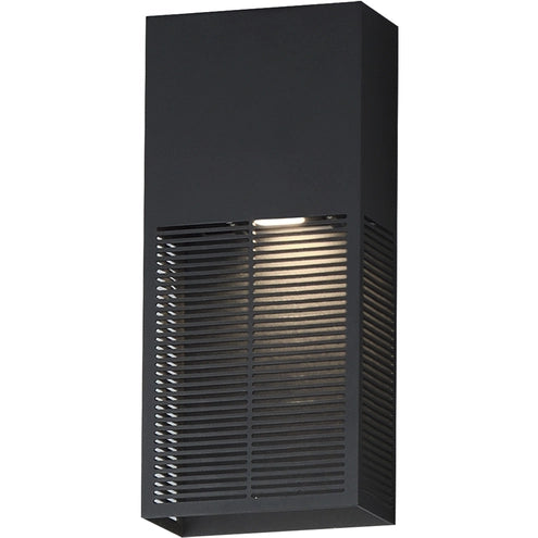 ET2 Contemporary Lighting E30392-BK Grate 14" LED Wall Sconce Light - CCT: 3000K - Finish: Black