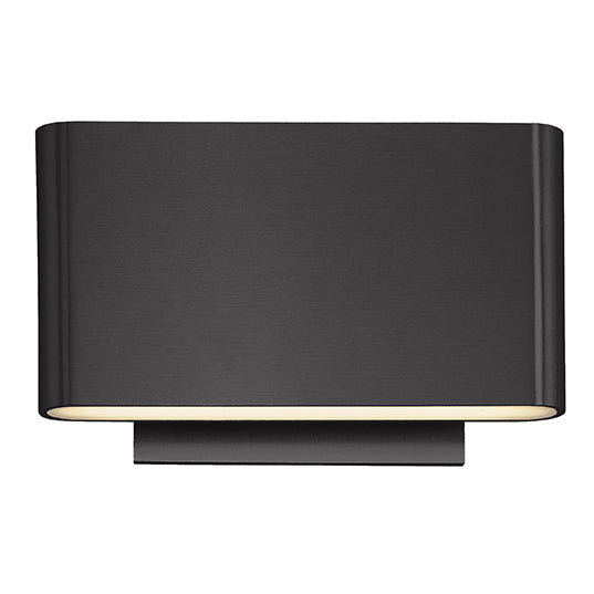 ET2 Contemporary Lighting E41310-BZ Alumilux Spartan 6-Light LED Outdoor Wall Sconce Light - Color Temperature: 3000K - Finish: Bronze