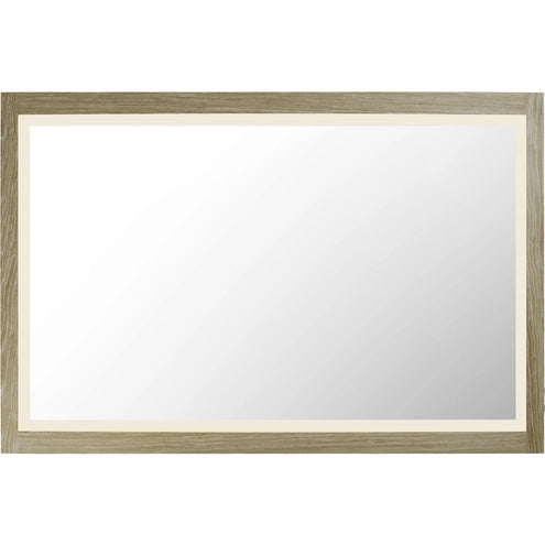 ET2 Contemporary Lighting E42054-OK 48"x32" Sawyer Framed LED Mirror - Finish: Oak