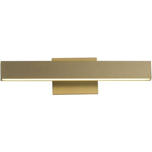 ET2 Contemporary Lighting E42661-SBR SideLine 18" LED Bath Vanity Light - 5CCT Selectable - Finish: Satin Brass