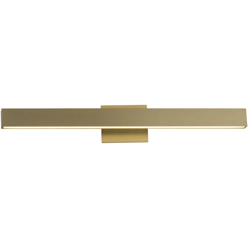 ET2 Contemporary Lighting E42663-SBR SideLine 30" LED Bath Vanity Light - 5CCT Selectable - Finish: Satin Brass