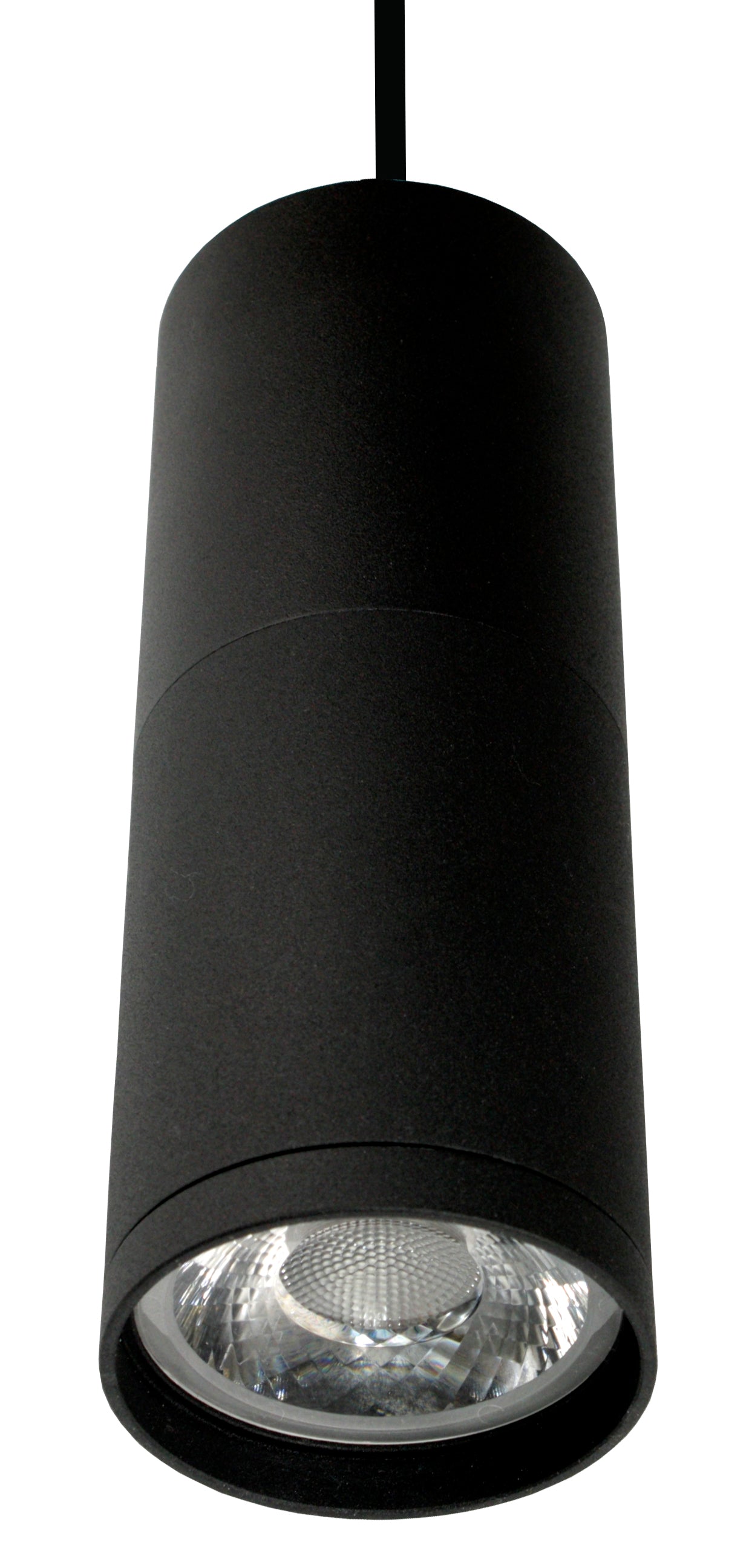 Elco Lighting EDL81CT3B 18Watt LED Diecast Aluminum Pendant - Color Temp. 3000K, 3500K, 4000K - 1490 Lumens - Black