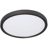 AFX Lighting  EGRF06LAJD1BK Edge Round 6 Inch LED Flush Mount Light, Selectable CCT