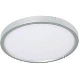 AFX Lighting  EGRF06LAJD1SN Edge Round 6 Inch LED Flush Mount Light, Selectable CCT