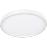 AFX Lighting  EGRF06LAJD1WH Edge Round 6 Inch LED Flush Mount Light, Selectable CCT