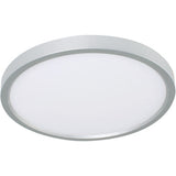 AFX Lighting  EGRF08LAJD1SN 12-in 22W LED Edge Round Disc Light 1650 lm, 120V, Selectable CCT, Satin Nickle