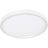 AFX Lighting  EGRF08LAJD1WH 12-in 22W Edge Round LED Disc Light 1650 lm, 120V, Selectable CCT, White