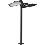 Eurofase EF3908PMDB 39 Inch 8ft Pole Mount With Double Crossbar - Black