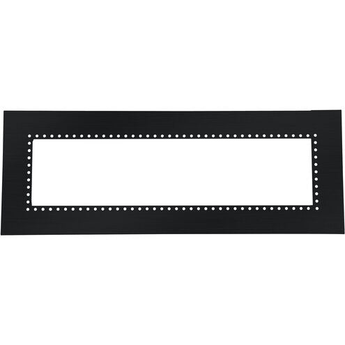 Eurofase EF39FMPFB 304 Stainless Steel Flush Mount Kit for 39 Inch Patio Heaters - Black