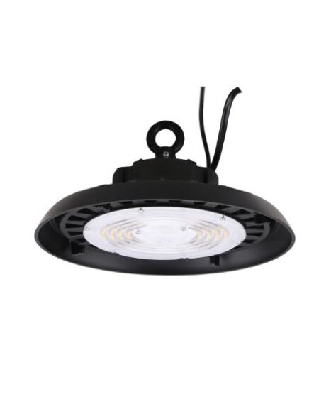 Eiko BAYE3-200-40-U BAYE3 Round High Bay - 200W - 4000K - 120-277V - 0-10V - Dimming - Black