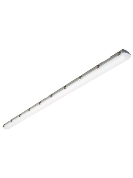 Eiko VP3-8PS90-50-H Wattage Selectable 8' Vapor Tight VP3 Vapor Proof Fixture, 8', PowerSet 90/75/65W, 5000K, 120-347V, 0-10V Dimming Gray Finish