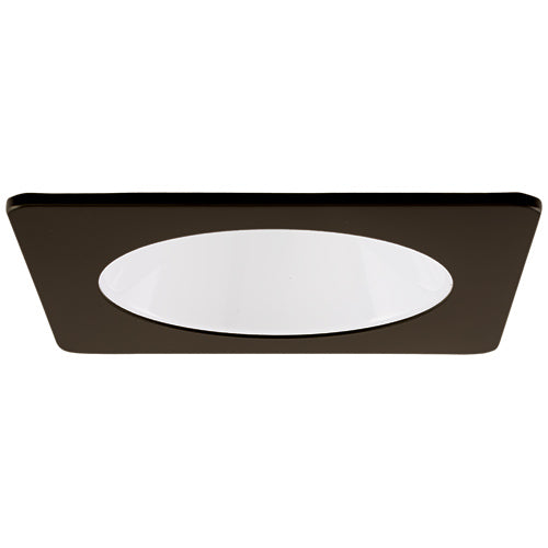Elco Lighting EL2421WBZ 4" Square Specular Reflector Trim - Bronze Ring with White Reflector