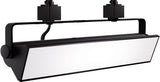 Elco Lighting ETW44CT5B LED Pipe™ Wall Wash Track Fixture with CCT Switch - 4000 lm - 58W - 5CCT 2700K-5000K - 120V - Black