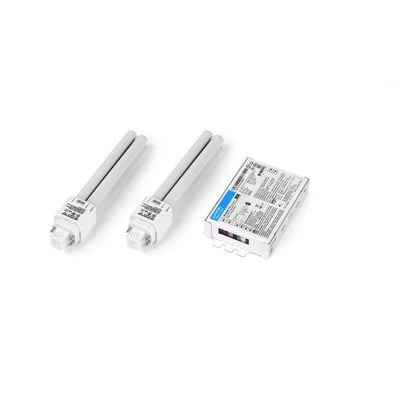 Lutron ELDVCF-2C40-12 Ballast Retrofit Kit by C-Flex - Vertical CFL - 2-Lamp - Case of 12 Kits - CCT: 4000K