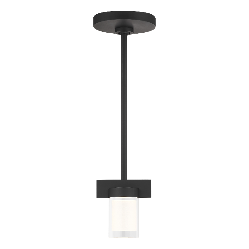 Visual Comfort Architectural 700TDESF5B-LED927-277 Esfera 1-lt 5" LED Pendant - Nightshade Black - 7.8W 2700K - 658 Lumens - CRI 90 - Voltage 277V