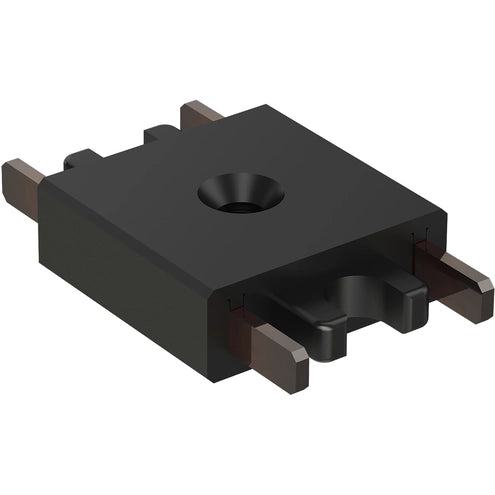 ET2 Contemporary Lighting ETMSC180-2END-BK Continuum Track End to End Connector - Finish: Black