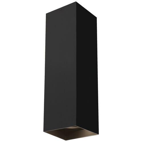 Visual Comfort Modern Collection 700FMEXO1820BB-LED935 Sean Lavin Exo 5.2 Inch Matte Black Shade-Black Reflector Flush Mount LED 14W 3500K 20 Degree