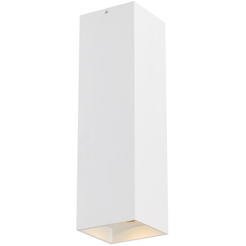 Visual Comfort Modern Collection 700FMEXO1820WW-LED935 Sean Lavin Exo 5.2 Inch Matte White Shade-White Reflector Flush Mount LED 14W 3500K 20 Degree