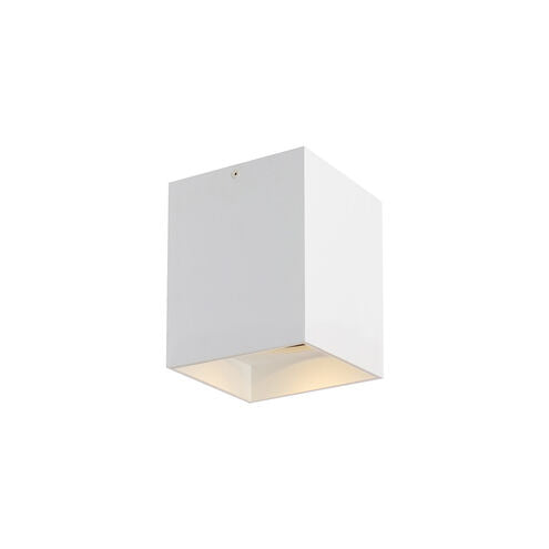Visual Comfort Modern Collection 700FMEXO630WW-LED935 Sean Lavin Exo 5.2 Inch Matte White-White Flush Mount 14W LED 90 CRI 3500K 30°