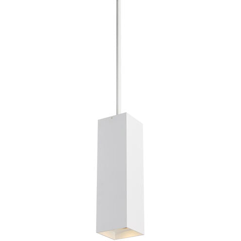 Visual Comfort Modern Collection 700TDEXOP183660WW-LED930 Sean Lavin Exo 5.2 Inch Matte White/White Pendant LED 14W 90 CRI 3000K  60° Beam