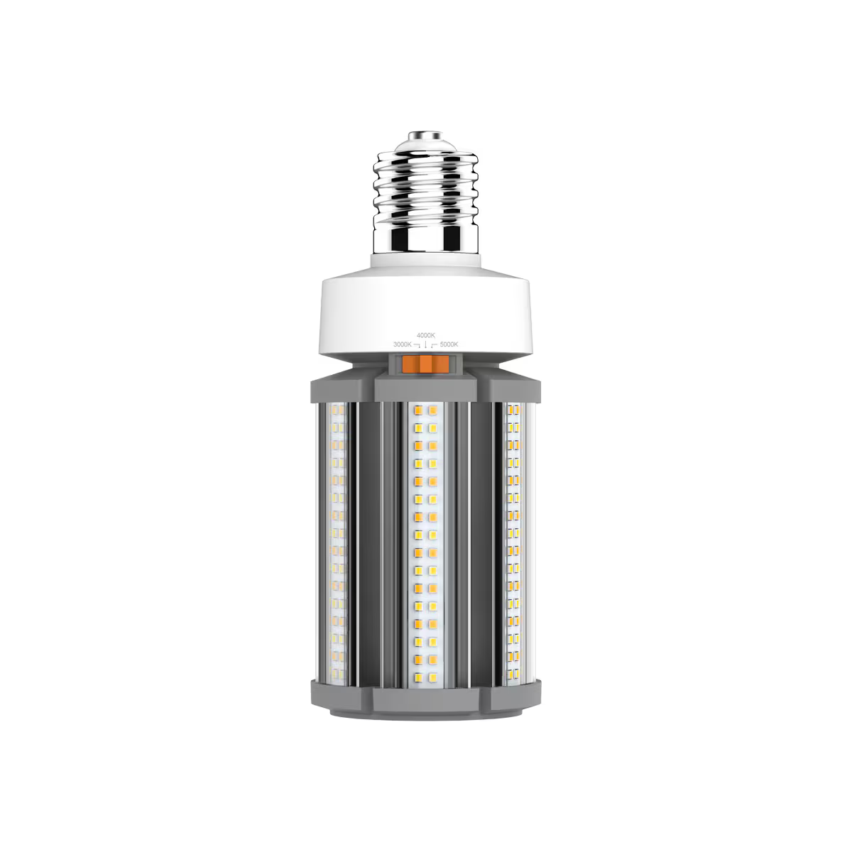 Eiko L36WCC/8FCCT/V/E26 36W Corn Cob E26 3000/4000/5000K 80+ CRI Omni-Directional Non-Dimmable LED Bulb