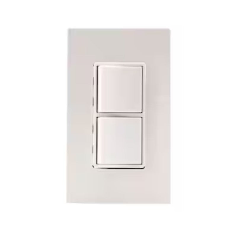 Eurofase EFSWPW Single Duplex Switch Wall Plate And Gang Box - White