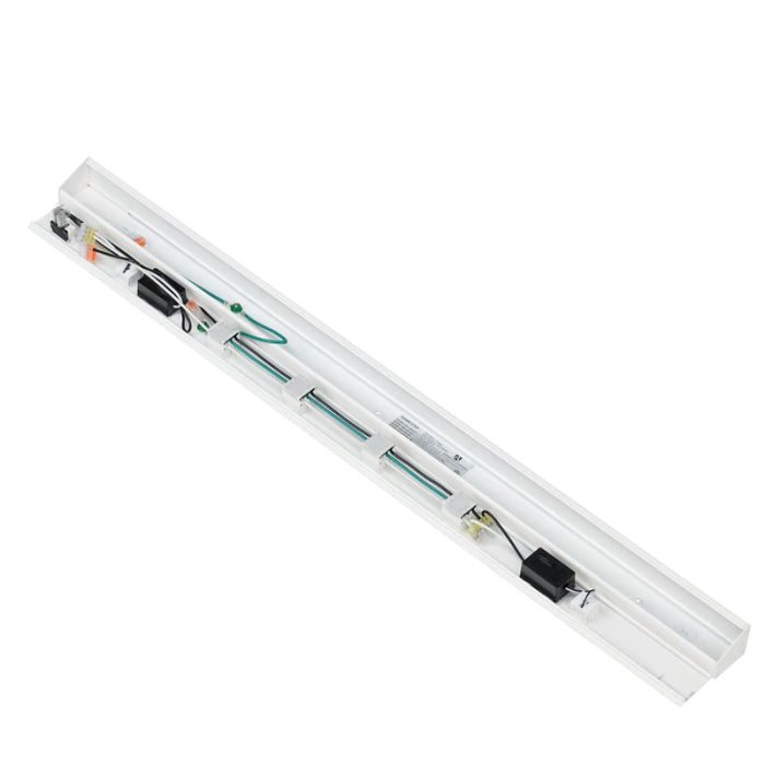 American Lighting ATOM-120V-36-WH Atom 36" Power Strip, 4 Receptacles, 2 USB-A/C, Voltage 120V, White