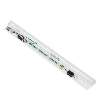 American Lighting ATOM-120V-36-WH Atom 36" Power Strip, 4 Receptacles, 2 USB-A/C, Voltage 120V, White