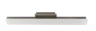 Westgate LVJ-18-MCT5-BN 18" Spec Series Wide Pmma Lens Vanity Light, Wattage 18W, Lumens 1260LM, Multi-Color Temperature, Brushed Nickel Finish