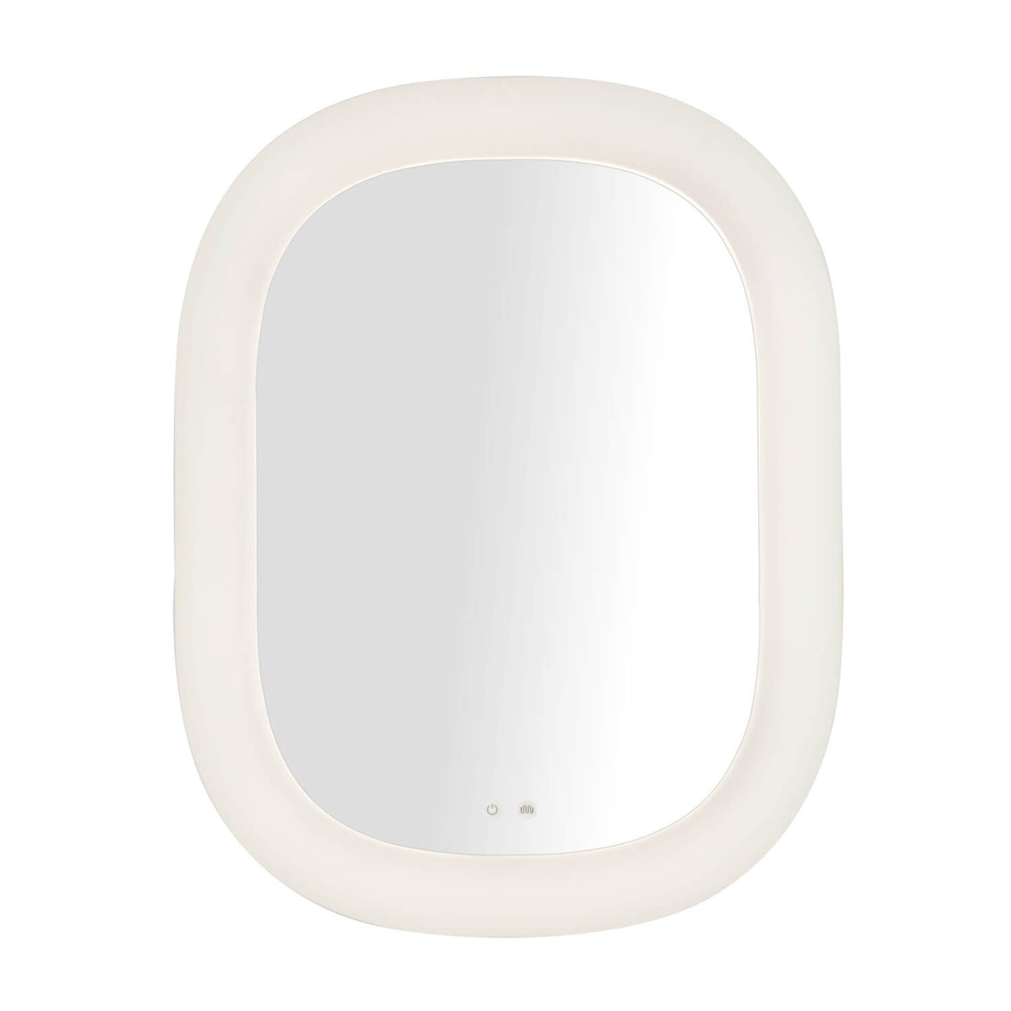Kuzco Lighting VM13837-WH-5CCT Float 29 x 37 inch CCT LED Vanity Mirror in White with White Polymeric Diffuser