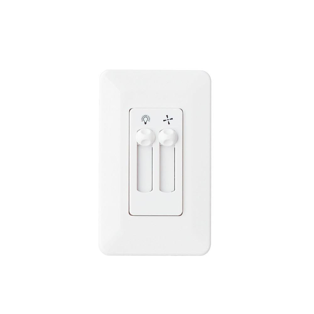 Maxim Lighting FCT8881WT Accessories AC Wall Control Light Dimming and Fan Control White