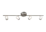 AFX Lighting GRAF4450L30WH Gramercy 37 Inch LED Fixed Rail Light In Satin Nickel