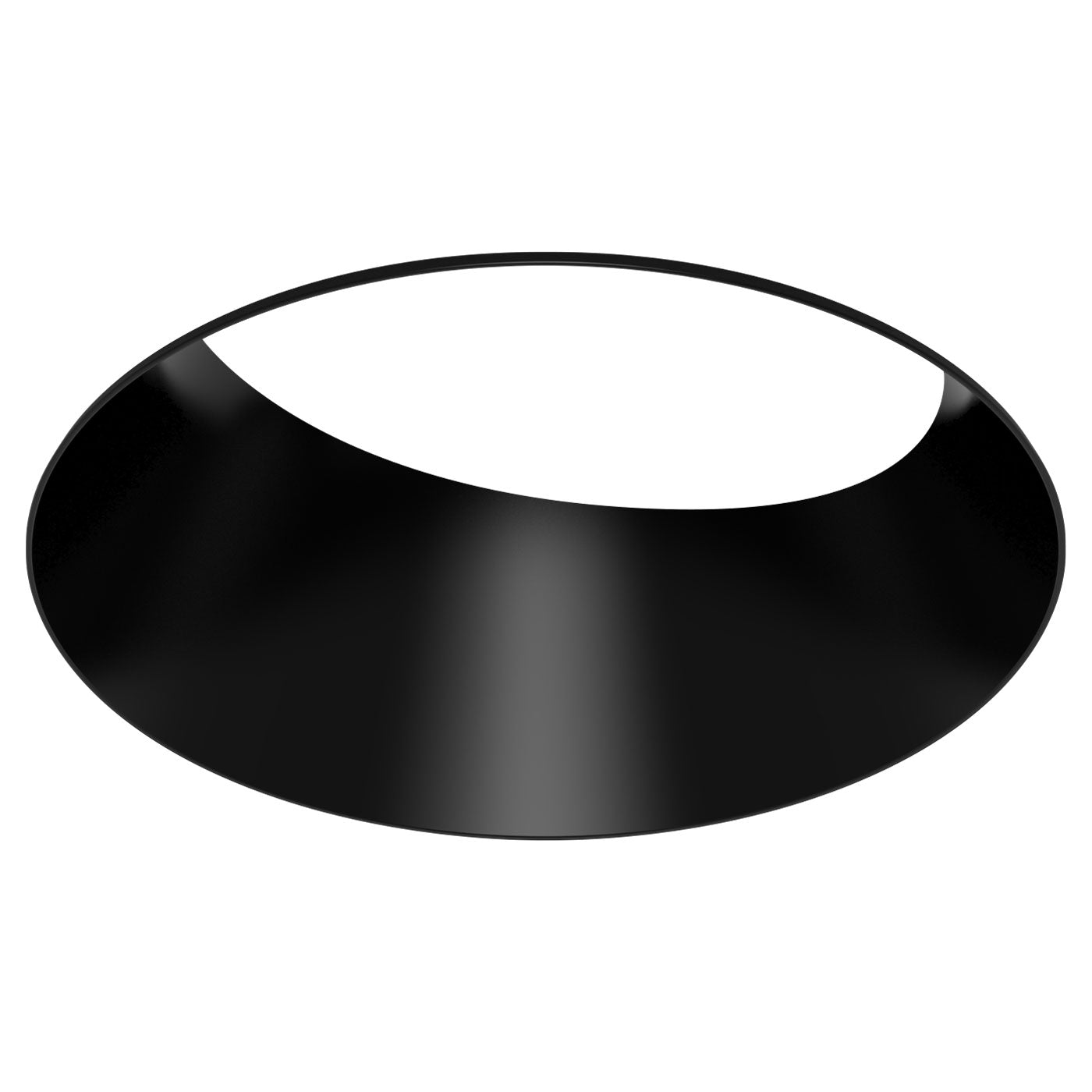 CSL Lighting ED3-KRASTBK ECO 3in Round Adjustable Flangeless Trim, Black Finish
