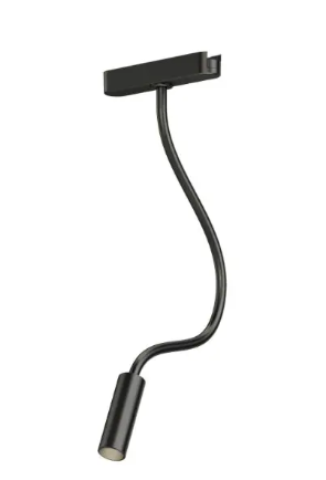ET2 Contemporary Lighting ETL21216-BK Continuum Track Reading Light, Color Temperature 3000K, Voltage 120-277V, Black Finish