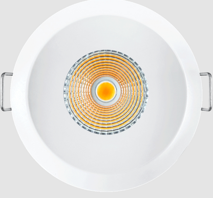 Lotus LED Lights L3F-RRW-BK-RC36-5C98 Tangra 3" Fixed Round Recessed Wide Black Trim Reflector Clear Glass, Beam Angle 36°, Multi-Color Temperature, CRI98