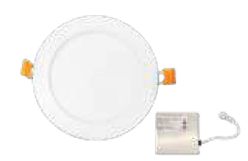 Westgate RSL4-G2-MCT5-BK RSL 4" G2 Second Generation Slim Wafer Light, Wattage 10W, Multi-Color Temperature, Black Finish