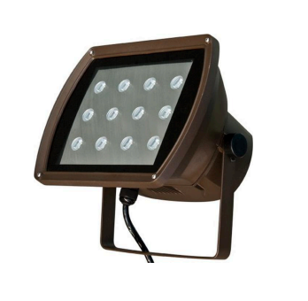 Dabmar Lighting DF5955-LB12-64K-BZ Powder Coated Cast Aluminium Flood Light, Voltage 120V, Wattage 12W, Color Temperature 64K, Bronze