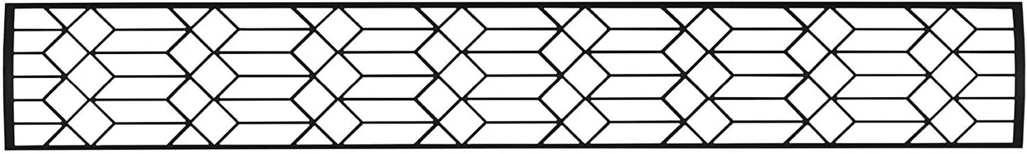 Infratech BL2D61 Dual Element Craftsman Motif Upgrade Kit For 61 Inches Heaters - Black Color