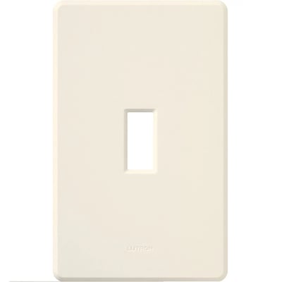 Lutron FG-1-LA Fassada 1-Gang Traditional Wall Plate - Finish: Matte - Color: Light Almond