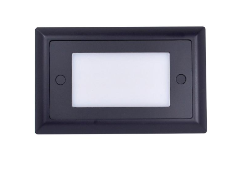 Nora Lighting NSW-642/30BZ Mia Die-cast Mini Led Step Light With Frosted Lens Face, Voltage 120v, Dimming, Lumens 74lm, Wattage 1.5w, Color Temperature 3000k, Bronze Finish