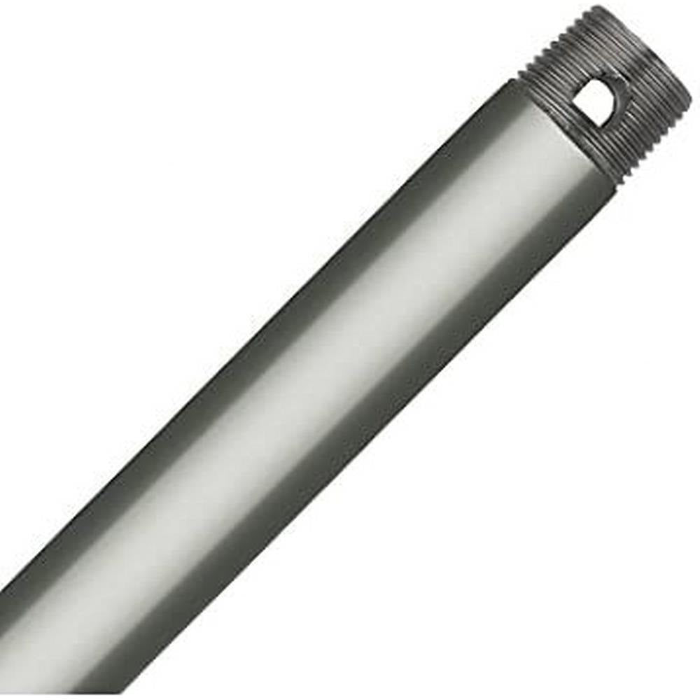 Maxim Lighting FRD0106SN Satin Nickel Ceiling Fan Downrod Threaded End Close-Up