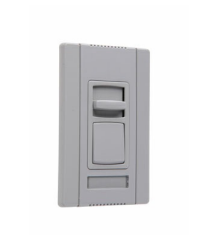 Wattstopper CD3FB163PGRY Titan Series Fluorescent 3-Wire Dimmer with Preset, Gray, 16 A, Voltage 277V
