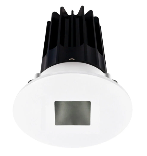 Lotus LED Lights LED-2-S15W-30K-2RRCH-2RSH-24D 2 inch Recessed Downlight LED, Wattage 15W, Color Temperature 3000K, Lumens 1000 lm, 24° Beam Angle, Chrome Reflector, Round Trim Square Hole