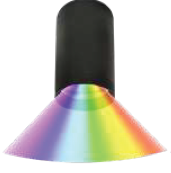 Westgate CMC2L-RGBW-BK App Controlled Pendant or Surface Mount CMC RGBW Cylinder Light, Wattage 6W, Multi-Color Temperature + RGB, Black Finish