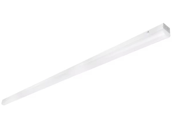 Nuvo 65-1703R1 8 Foot LED Linear Strip Light, Field Selectable, With Sensor, White Finish