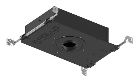 NORA Lighting NHAPIC-3R05L32755DP 3" Apollo Round IC Air-Tight Housing with Field Changeable Optics, Beam Angle Flood (55°), 2000 Lumen, 120V, 0.5" to 0.875" Ceiling Thickness
