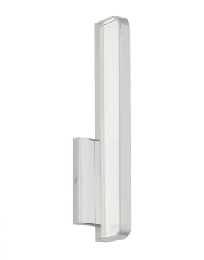 Visual Comfort Architectural 700BCBND13C-LED930 Sean Lavin Banda LED 3.1 inch Wall/Bath Light Wall Light in LED, 90 CRI, Color Temperature 3000K, Voltage 120V, Integrated LED, Chrome Finish