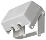 Arlington DBPH1 1-Gang Dri-Box Adapter with Non-Metallic Cover & Base, Horizontal, White